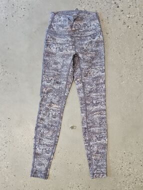 Lululemon High-Waist Heathered Gray Women’s Jeans Leggings Size Small